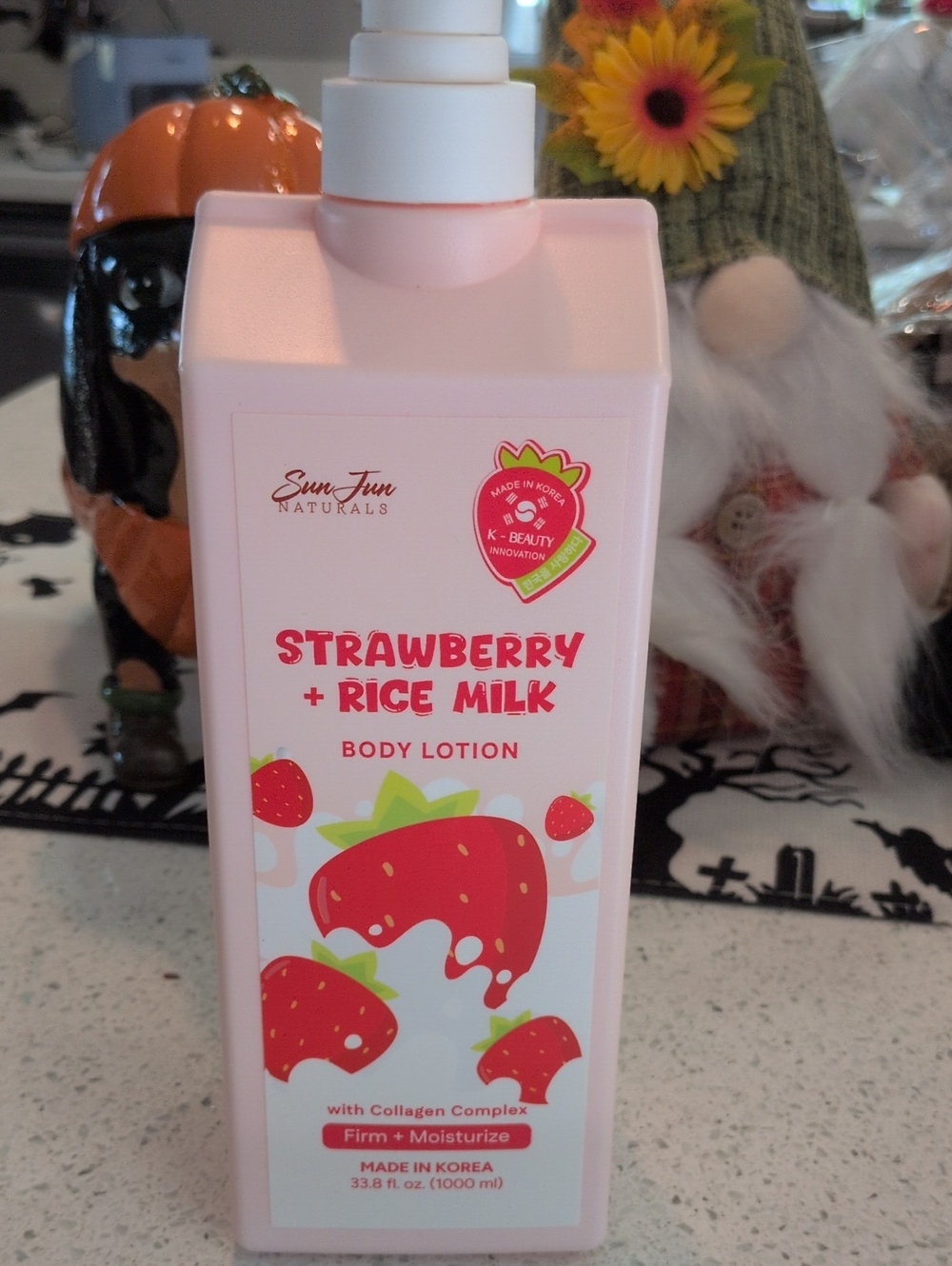 Strawberry + Rice Milk Body Lotion — Made In Korea Firm Moisturize